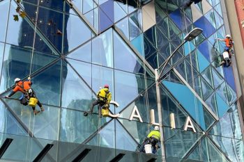 rope access window cleaning Australia